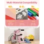 Hat Heat Press Machine, with 2pcs Interchangeable Platens, Precise Temperature and Time Control, Hat Press for HTV Iron On and S