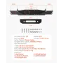 VEVOR Winch Mount, Winch Capacity of 12000 lbs / 5443 kg, Trailer Hitch Winch Mount for Select Jeep Wrangler JL/JLU & Gladiator 
