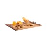 Noodle Board komfur Cover Acacia Wood Top Cover Kitchen Electric Gasovn
