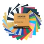 Heat Transfer Vinyl, 30 Pack, 304.8 x 304.8mm, Assorted Colors HTV Iron on Vinyl Bundle, Easy to Cut and Weed, with Accessories,