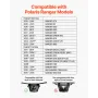 Winch Mount, Winch Capacity of 907-1633 kg, Trailer Hitch Winch Mount for Select Polaris Ranger Models (2010-2021), 3 Mounting H