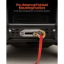Winch Mount, Winch Capacity of 907-1633 kg, Trailer Hitch Winch Mount for Select Polaris Ranger Models (2010-2021), 3 Mounting H