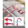 brandflugtsstige, 2-etagers 4 m tilbagetrækkelig nødbrandstige
