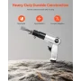 VEVOR Air Hammer, 3500BPM Pneumatic Hammer with 70mm Stroke & 4PCS Chisels Round Shank, Pistol-Grip Compact Air Chisel Pneumatic