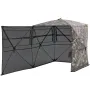Hunting Blind, 2-3 Person See Through Ground Blinds with Carrying Bag, 360 Degree Portable Camouflage Tent, Durable Concealed Sh