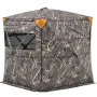 VEVOR Hunting Blind, 2-3 Person See Through Ground Blinds with Carrying Bag, 360 Degree Portable Camouflage Tent, Durable Concea
