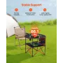 folde campingbord, bærbart udendørs letvægts picnicbord, 600D