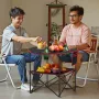 folde campingbord, bærbart udendørs letvægts picnicbord, 600D