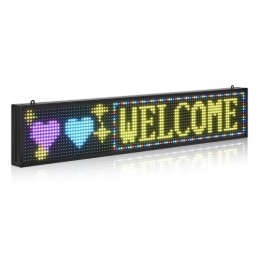 40x8in Programmerbar LED -tegn Digital rulle Display Board P10 FullColor