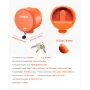 Trailer Lock, Fits 47.5, 50.6 & 58.6 mm Straight Tongue Ball Couplers, Heavy Duty Hitch Lock with 4 Keys Secures Security Chains