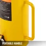 30Ton 10.2 cm Stroke Hollow Hydraulic Cylinder Jack 29937.1 kg Lift Cylinder Industrial Durable Automotive Body Bending
