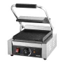 VEVOR Commercial Panini Grill, 1800W Electric Sandwich Panini Maker, Stainless Steel Sandwichs Press Grill with Handle and Temp 