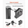 RV Fifth Wheel Landing Gear Box 276602, Universal Mount Steel