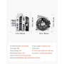 Car Alternator 84143543, Fit for Chevy Express 2500 V6 4.3L, V8 6.0L 2018-2019, GMC Sierra 1500 2014-2016, Yukon 2015-2019, Auto