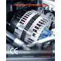 VEVOR Car Alternator 10480285, Fit for Chevrolet Trailblazer 4.2L 2002-2005, SAAB 9-7x L6 2005, GMC Envoy, Oldsmobile Bravada, I