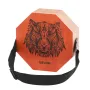 Unique Cajon Box Drum, with Internal  Guitar Strings, Portable Wooden Percussion Box, Birch Wood Drum Musical Instrument with Ad