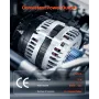 VEVOR Car Alternator 10464443, Fit for Chevrolet Silverado 1500 HD V8 6.0L 2001-2005, Saab 9-7x 2005-2006, Isuzu Ascender 2003-2