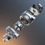 Car Alternator 10464443, Fit for Chevrolet Silverado 1500 HD V8 6.0L 2001-2005, Saab 9-7x 2005-2006, Isuzu Ascender 2003-2006, G