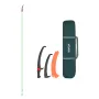 Manual Pole Saw, 118-809.3 cm Extendable Pole Tree Pruner, Sharp 65Mn Steel Blade, Lightweight Fiberglass Handle Pole, Double-Ho