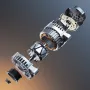 Car Alternator 11185, Fit for Chevrolet Impala LS, LT 3.5L 2006-2011, Impala LTZ 3.9L 2009-2010, Monte Carlo V6 2006-2007, Autom