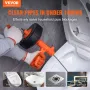 Drain Auger 762 cm, Plumbing Snake Auto Feed, Plumbers Snake with Drill Attachment, Pipe Snake Drain Clog Remover for Kitchen Ba