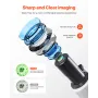 Binocular Microscope for Adult, Professional Compound Microscope Kit with 40-2000X Magnification, Aluminum Alloy Body, Includes 