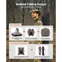 Hunting Blind, 6-7 Person, 288 Degree 5 Side See-Through Ground Blinds with Carrying Bag, Portable Camouflage Tent, Durable Conc