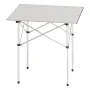Folding Camping Table, Portable Roll Up Side Tables, Small Lightweight Aluminum Beach Table, Compact with Carry Bag, for Outdoor