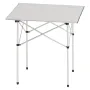 Folding Camping Table, Portable Roll Up Side Tables, Small Lightweight Aluminum Beach Table, Compact with Carry Bag, for Outdoor