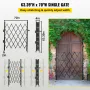 Single Folde Security Port, 180 × 155 cm (B × H) Foldeport