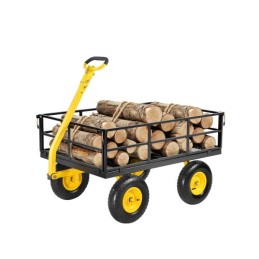 Stålhavevogn 1200lb kapacitet Hård