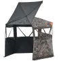 VEVOR Hunting Blind, 6-7 Person Ground Blinds with Carrying Bag, Portable Camouflage Tent, Reinforced Durable Concealed Shelter 