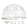 Garden Dome Igloo, 4.5 x 2.7 m Outdoor Clear Bubble Tent for 4-7 Person, Weatherproof Geodesic Dome Greenhouse with Window, PVC 