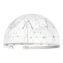 VEVOR Garden Dome Igloo, 4,5 x 2,7 m udendørs klart bobletelt til 4-7 personer, vejrbestandigt geodætisk kuppeldrivhus med