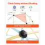 Climbing Dome, 305cm Geometric Dome Climber, 453kg Loading Jungle Gym Playground with 2 Basketballs & Octopus Net, Easy-Assembly