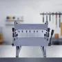 VEVOR Box and Pan Brake, 305 mm/12 inch Sheet Metal Bending Brake, 20-Gauge Mild Steel Capacity, 0-135 Degree Adjustable, Metal 