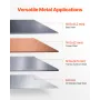 Box and Pan Brake, 762 mm/30 inch Sheet Metal Bending Brake, 18-Gauge Capacity, 0-135 Degree Adjustable, Metal Bender Machine, N