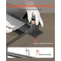 Box and Pan Brake, 762 mm/30 inch Sheet Metal Bending Brake, 18-Gauge Capacity, 0-135 Degree Adjustable, Metal Bender Machine, N