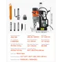 magnetisk borepresse, 1500 W, 60 mm borediameter, 13000N Power