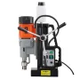 Magnetic Drill Press, 1500 W, 60 mm Boring Diameter, 13000N Power Mag Drill Press, 0-600 RPM Adjustable Speed, Morse Taper, M3-M