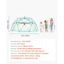 VEVOR Climbing Dome, 305cm Geometric Dome Climber with Swing & Hammock, 453kg Loading Kid's Jungle Gym Playground, Easy-Assembly