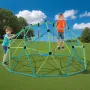klatrekuppel, 305 cm geometrisk kuppelklatrer med gynge og