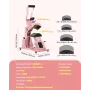 Hat Heat Press Machine, with 4pcs Interchangeable Platens, Precise Temperature and Time Control, Hat Press for HTV Iron On and S