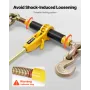 Ratchet Chain Binder, 10 mm x 6.1 m G80 Chains, 4173 kg Working Load of Ratchet Load Binder, Chains and Binders Set, Tie Down Ha