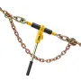 Ratchet Chain Binder, 10 mm x 6.1 m G80 Chains, 4173 kg Working Load of Ratchet Load Binder, Chains and Binders Set, Tie Down Ha