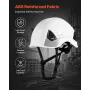 Safety Helmet, ANSI/ISEA Z89.1 Approved ABS Safety Hard Hat with 6-Point Ratchet Suspension, Adjustable Vented Hardhat for Men W