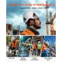 sikkerhedshjelm, ANSI/ISEA Z89.1 godkendt ABS sikkerhedshjelm