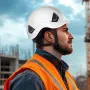 Safety Helmet, ANSI/ISEA Z89.1 Approved ABS Safety Hard Hat with 6-Point Ratchet Suspension, Adjustable Vented Hardhat for Men W