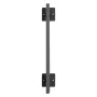 Barn Door Handle, 320 mm Rustic Fence Gate Handle, Rust-Resistant Coating, Heavy Duty Carbon Steel Outdoor Gate Handles, Easy to