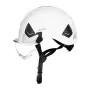 VEVOR Industrial Safety Helmet, ANSI/ISEA Z89.1 Approved ABS Hard Hat with Visor & 6-Point Ratchet Suspension, Adjustable Vented